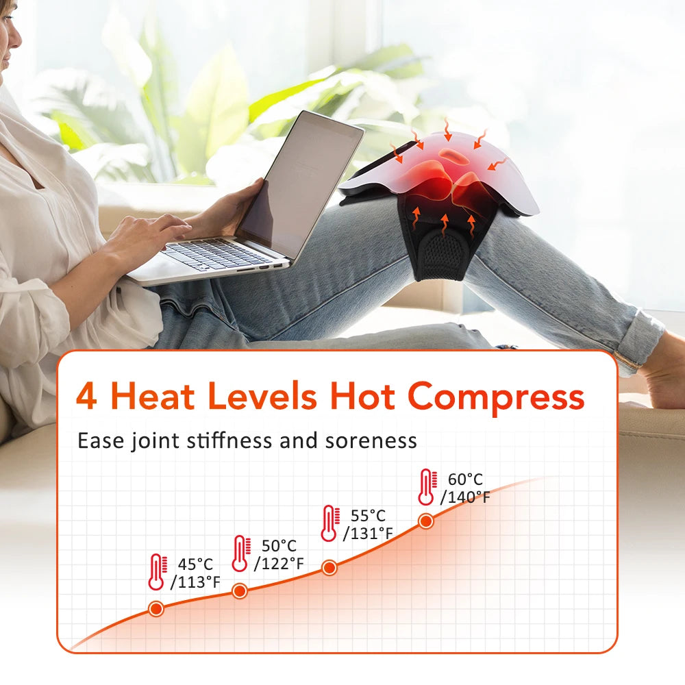 Cordless Red Light Knee Massager